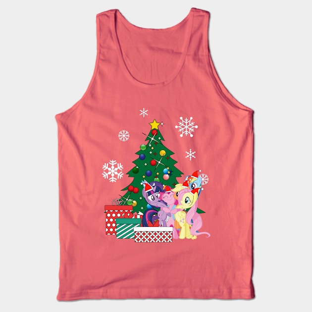 My Little Pony Around The Christmas Tree Tank Top by Nova5